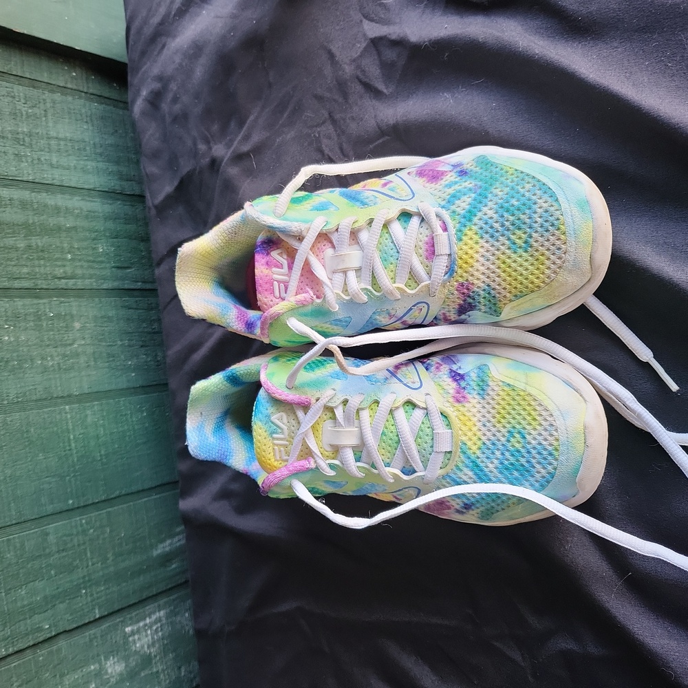 Fila Women/Kids' Tie-Dye Sneakers